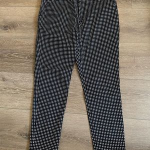 Kate Spade ♠️ B & W Check Pants